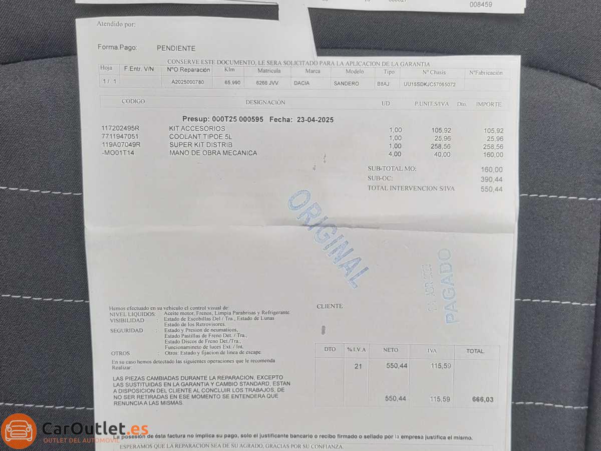 27 - Dacia Sandero 2016