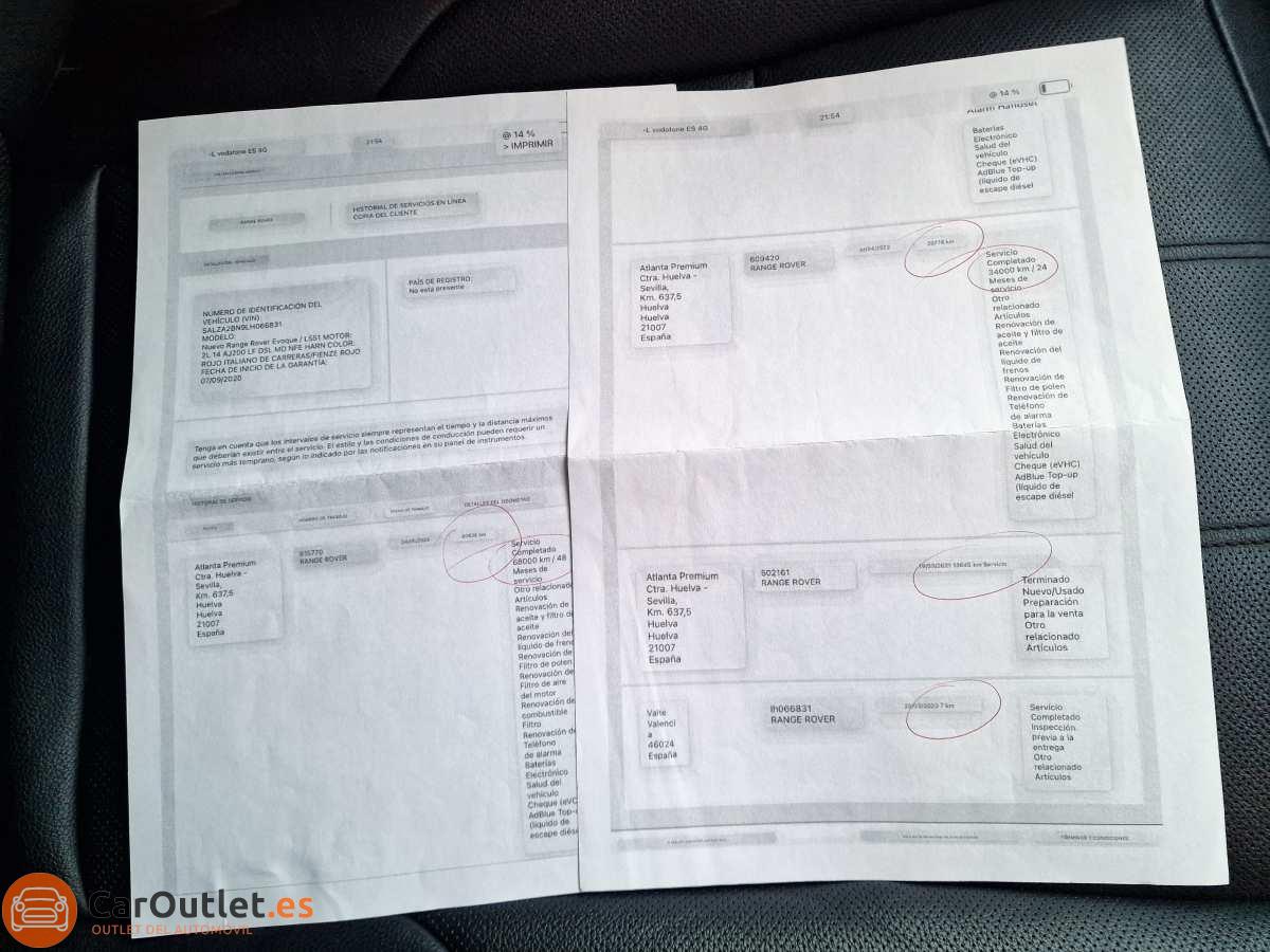 28 - Land Rover Range Rover Evoque 2020 - AUTO